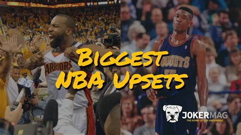 Top 10 most stunning NBA playoffs upsets of all time.